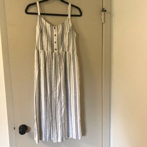 Old Navy Linen Blend MIDI Dress